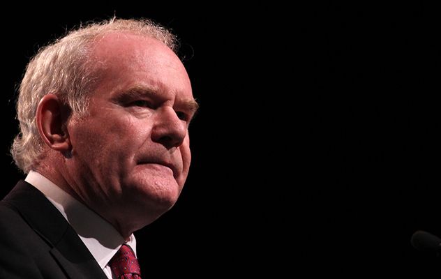 The late Martin McGuinness was remembered in New York City on Monday evening. 