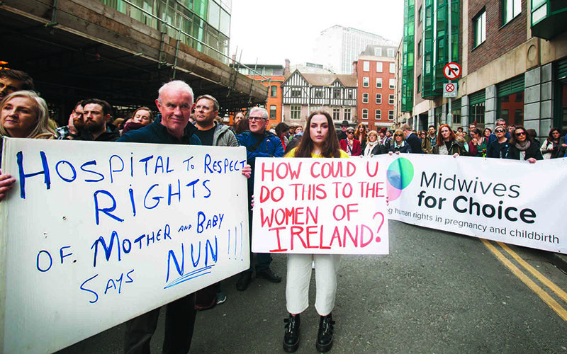 Listen up! Irish are screaming 'Keep nuns out of maternity care'