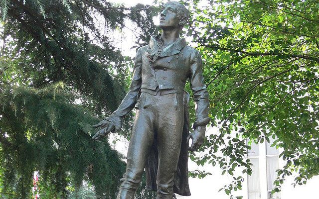 The Robert Emmet Statue in Washington D.C. 
