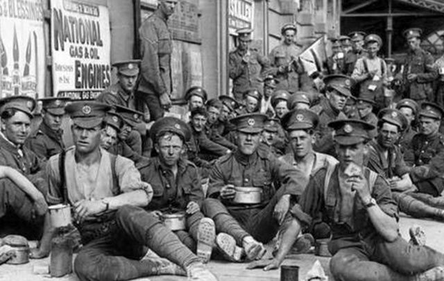 British troops in Ireland, June 1922.