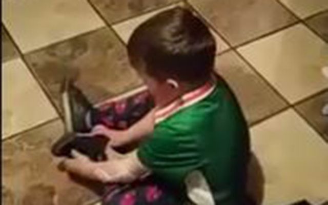 Alfie McTiernan is willing to brave a walk at night by himself to a new house rather than have to go to sleep.