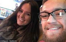 First photo of Conor McGregor Jr with his mom taken by his proud daddy!