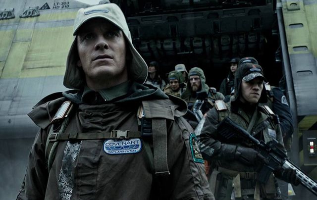 Michael Fassbender in Alien: Covenant.