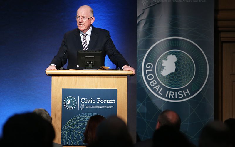 Irish Government announces increase in aid to immigrants following Global Civic Forum