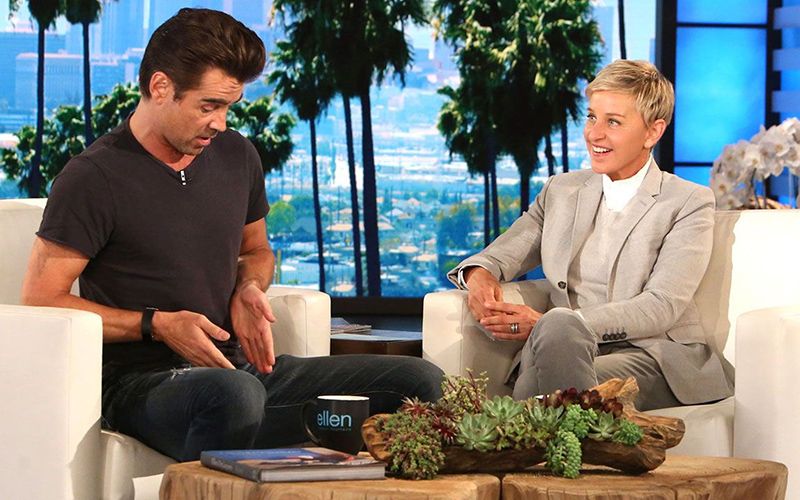 Colin Farrell’s hilarious manscaping horror on Ellen (VIDEO)