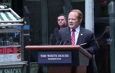 Melissa McCarthy takes Sean Spicer for a spin through the streets of New York