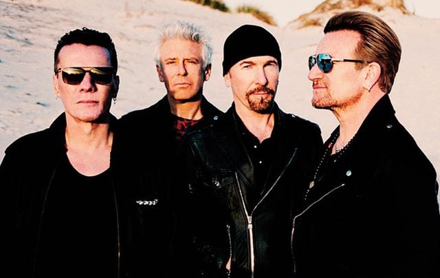 Promo shot for the U2 2017 Joshua Tree tour. 