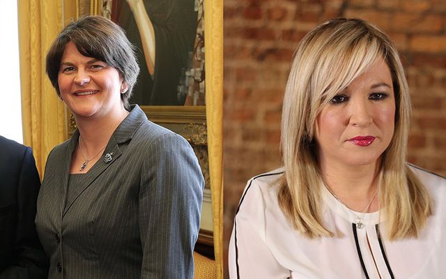 Arlene Foster and Michelle O\'Neill