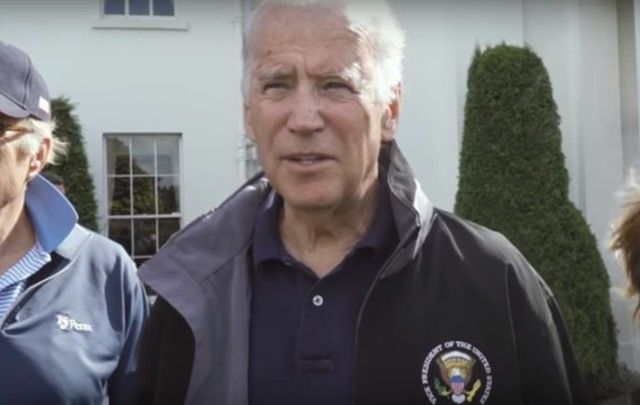 Former vice president Joe Biden.