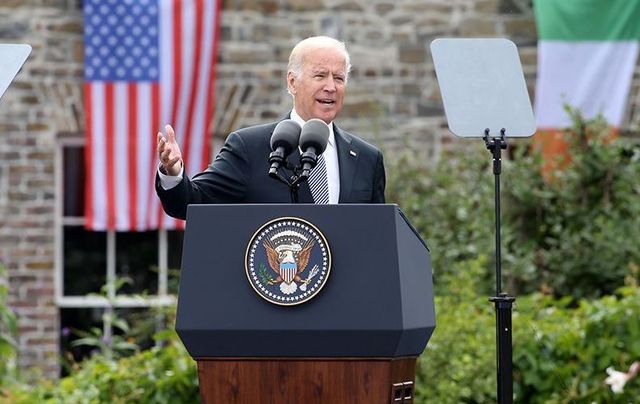 Former vice president Joe Biden, speaking during an official visit to Ireland.