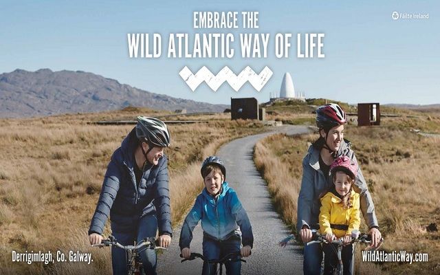 Fáilte Ireland's new campaign encourages domestic holidaymakers to 'Embrace the Wild Atlantic Way'