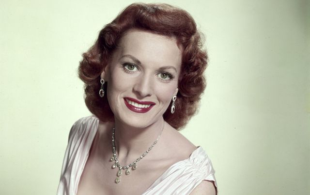 The beloved, late, great Hollywood icon, Maureen O'Hara.