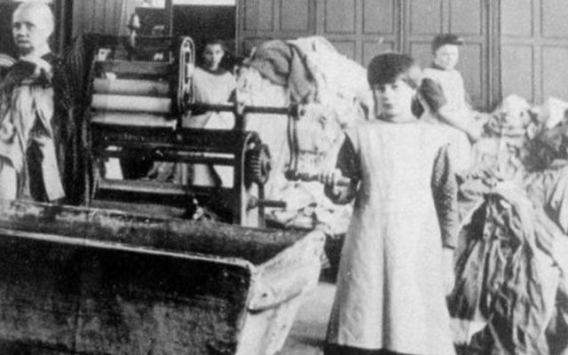 Children and women in the Magdalene Laundries. 