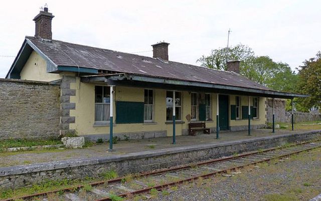 Ballyglunin Train Station in County Galway.