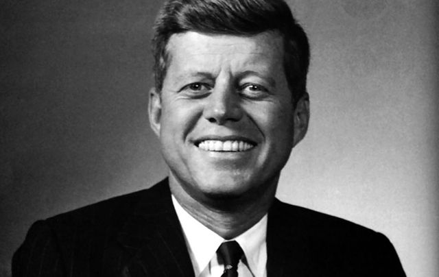 President John F. Kennedy.