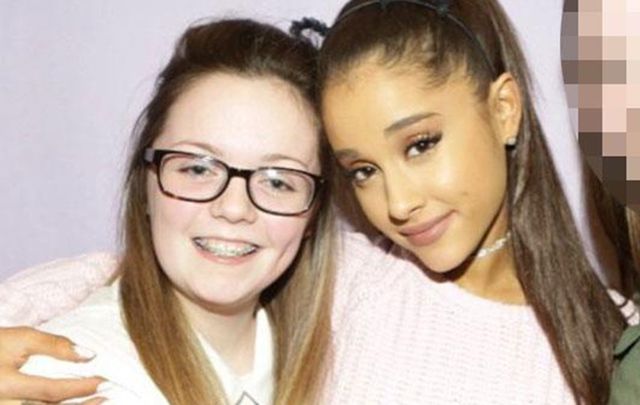 The first victim of Manchester bombing named as Georgina Callander, 18 - pictured here with her idol Ariana Grande in 2015. 