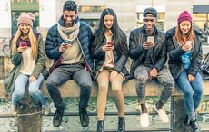 Flickering charm of cell phone isolation - a modern plague