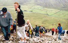 Irish murderers and drug dealers have day out climbing Croagh Patrick