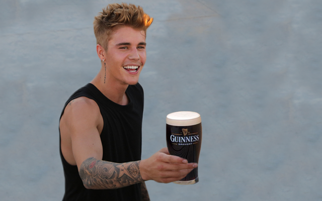 Slainte, Justin Bieber! 