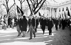 The Irish cadets who performed the final salute for JFK