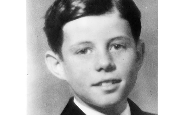 Childhood portrait of John F. Kennedy.\n