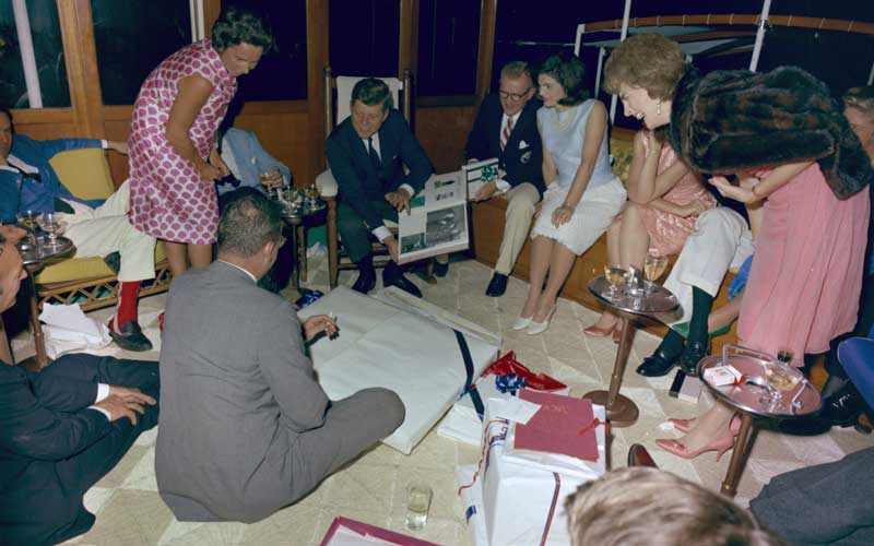 On his birthday, remembering JFK's last birthday party
