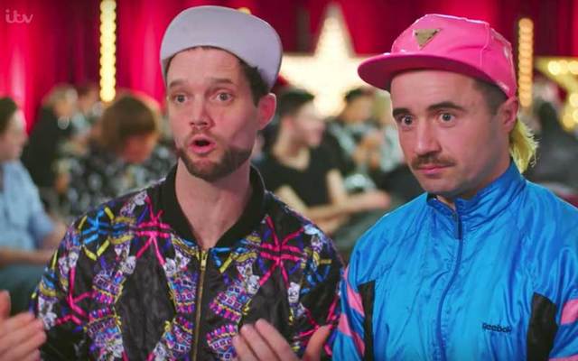 Sean and Seamus on Britain’s Got Talent,