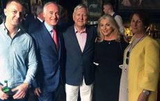 Irish leader and Liam Neeson pay tribute to Irish hotelier in New York on 25th anniversary
