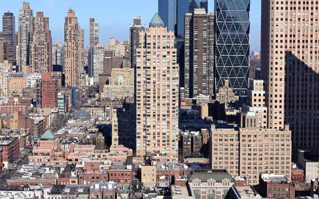 West Midtown Manhattan from Hell’s Kitchen.