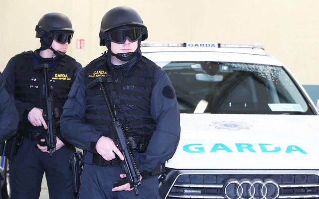 Special armed Garda. 