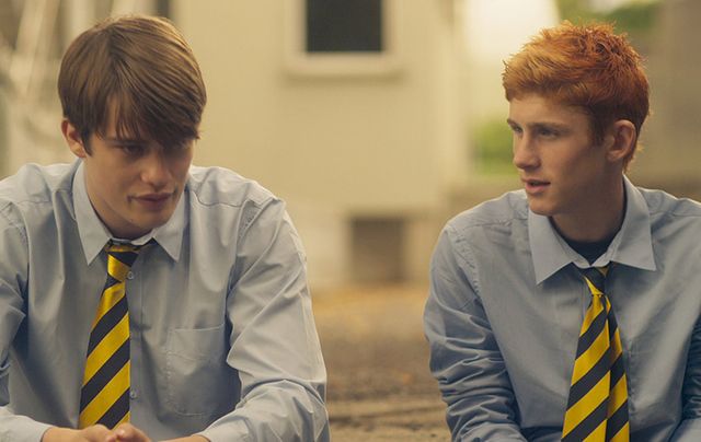 Fionn O Shea Nicholas Galitzine Breakout Stars Of Handsome Devil Irishcentral Com