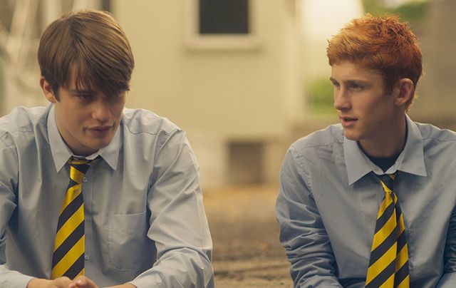 Fionn O’Shea and Nicholas Galitzine rising stars in Handsome Devil.