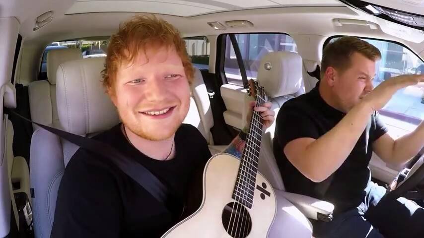 Ed Sheeran’s Carpool Karaoke has finally arrived