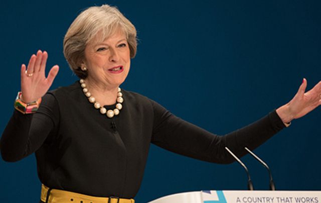 British Prime Minister Theresa May.