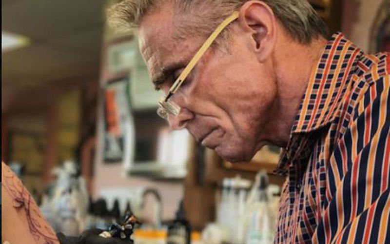 Irish American is the king of Hollywood stars' tattoos