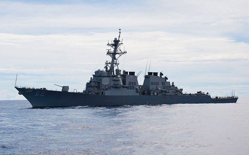 Stricken US Navy destroyer in Japan named after Irish American Vietnam hero