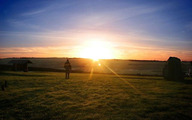 Sunrise at Newgrange, Co Meath.