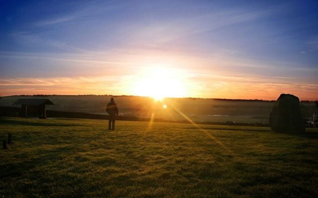 Sunrise at Newgrange, Co Meath.