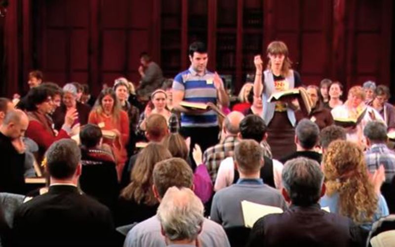 Soaring harmonies by Irish sacred harp singers are out of this world (VIDEO)