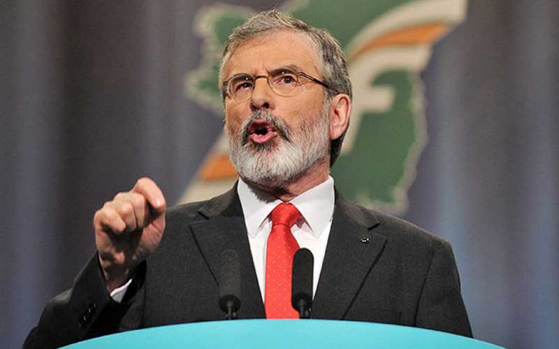 BREAKING: Sinn Fein President Gerry Adams says end to partition of Ireland “in a few short years”