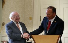 President of Ireland thanks Oklahoma tribe for their generosity during the Great Famine