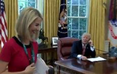 Twitter explodes over President Trump’s “sexist” comments to female Irish journalist