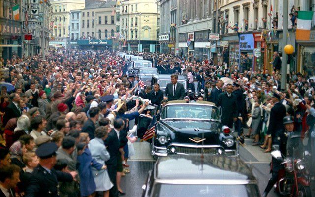 JFK in Ireland. 