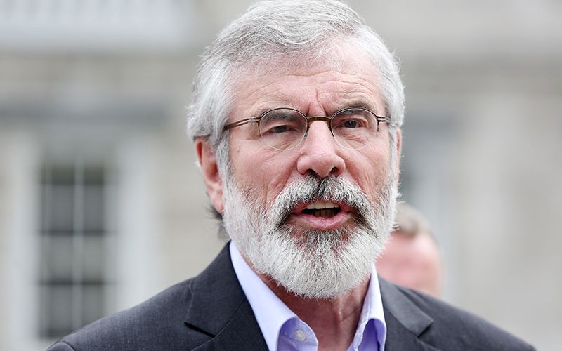 Gerry Adams says there is no agreement to resume shared government in North
