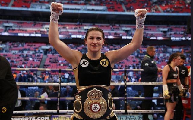 Irish boxer Katie Taylor. 