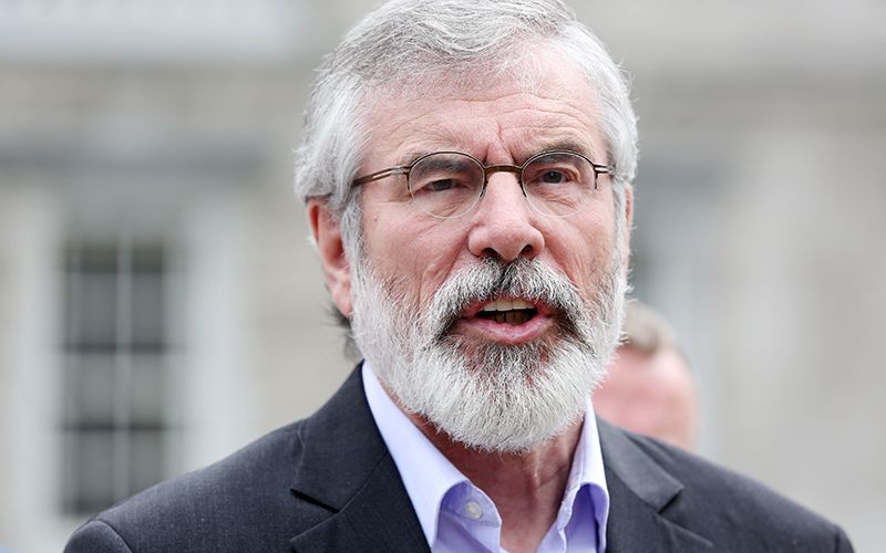 Gerry Adams says British will go for Brexit hard border and that will be ... - IrishCentral