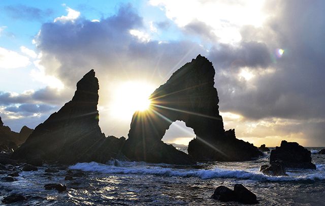Arch Stack, Maghery, County Donegal.