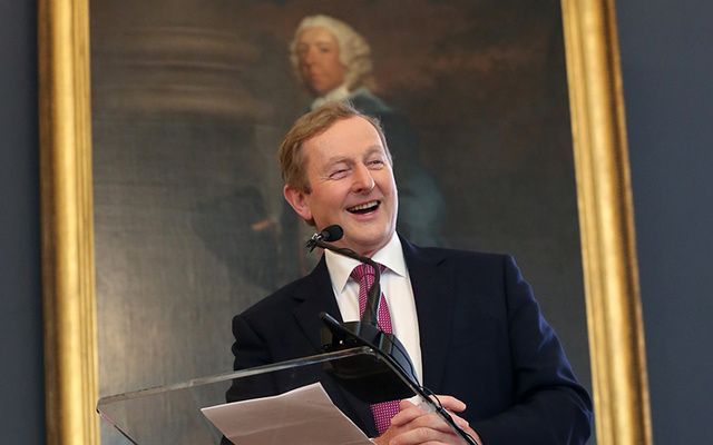 Opening of the New Wing of the National Gallery in Dublin and Enda’s Last official engagement as Taoiseach. 
