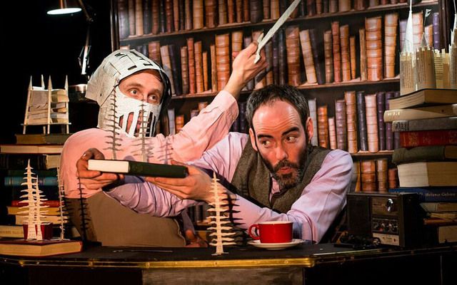 Monkeyshine Theatre Company – image of ‘The Magic Bookshop’ – children’s theatre piece part commissioned by the arts center as part of the 2016 Bookworms Children’s Festival.