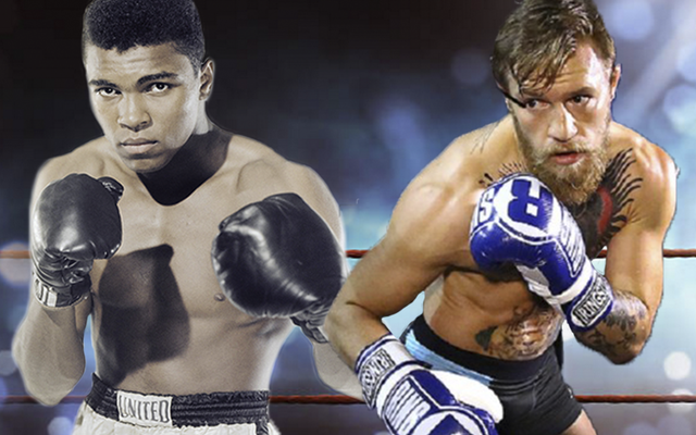 Muhammad Ali and Conor McGregor